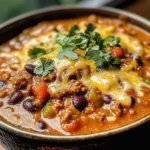 Cheesy Enchilada Chili