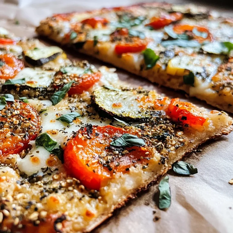 Easy Oat Flour Pizza Crust