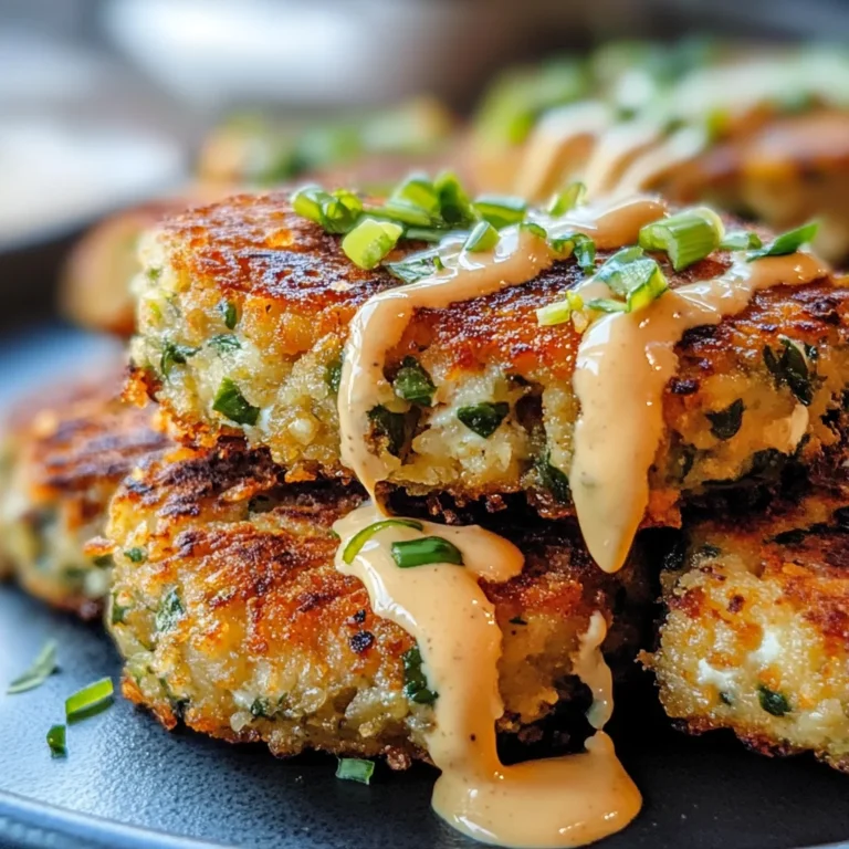 Herby Scallion Tofu Patties