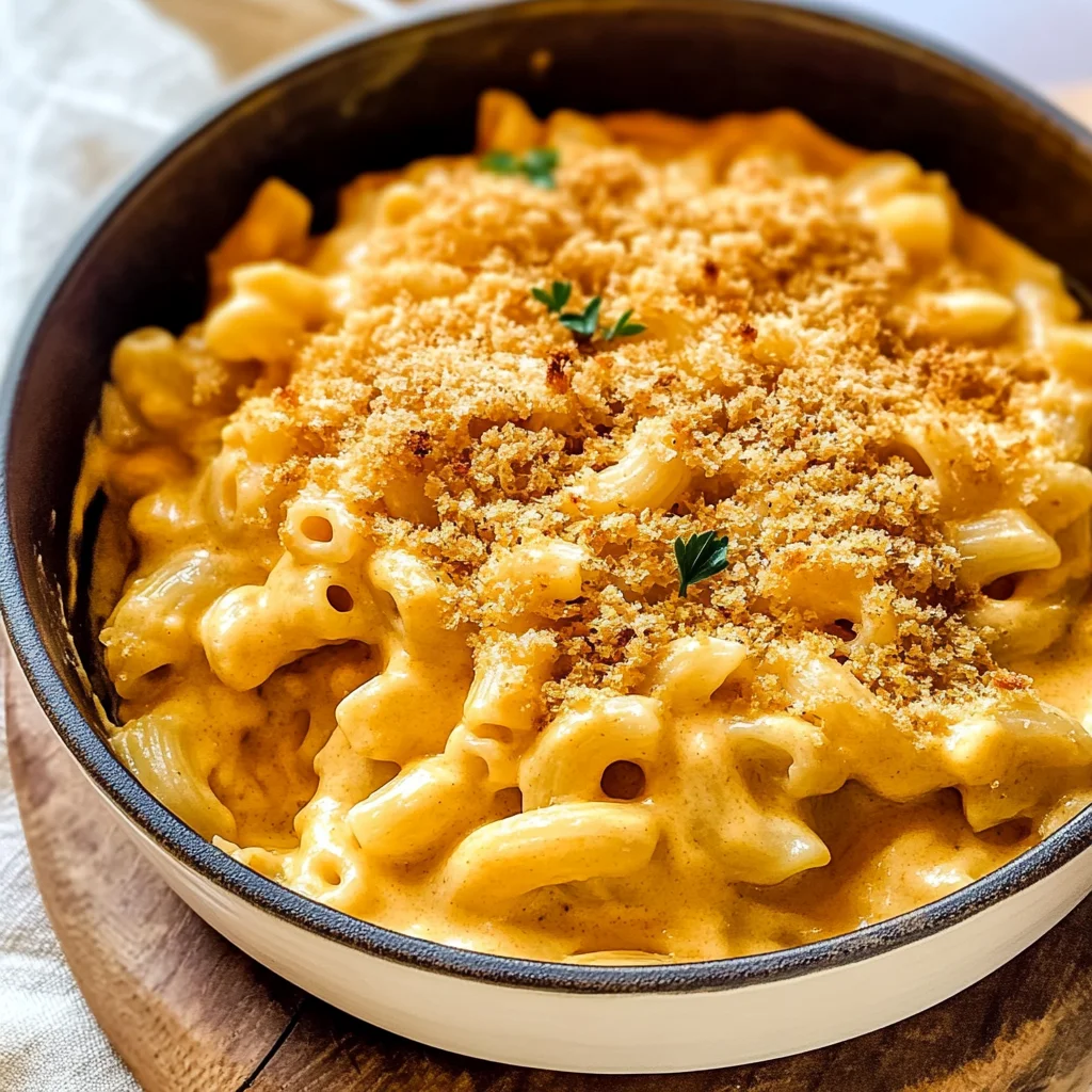 Pumpkin Mac and Cheese