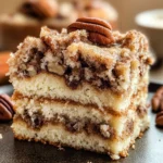 Vegan Maple Pecan Coffee Cake