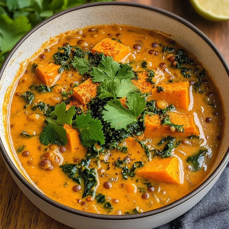 Vegan Sweet Potato Lentil Stew