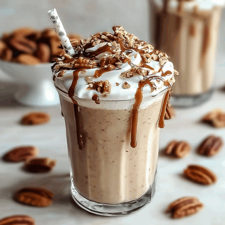 Pecan Pie Milkshake