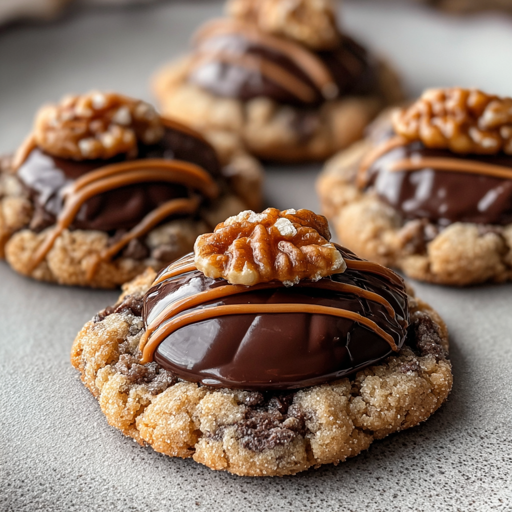 Crumbl Turtle Cookies