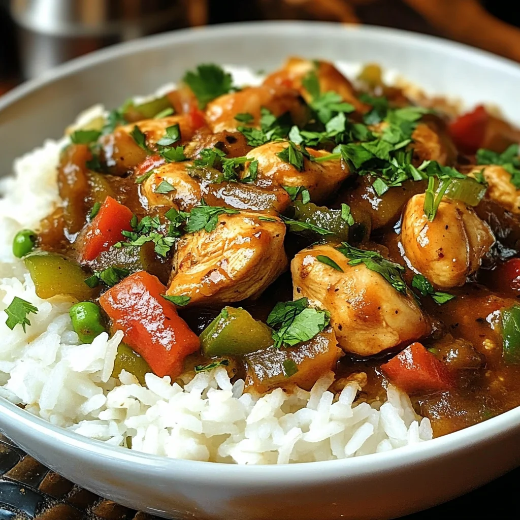 Authentic Chicken Étouffée Recipe