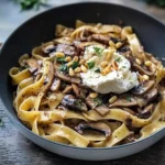 Balsamic Wild Mushroom Pasta