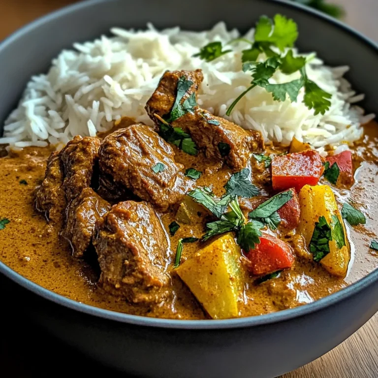Beef and Coconut Curry Recipe