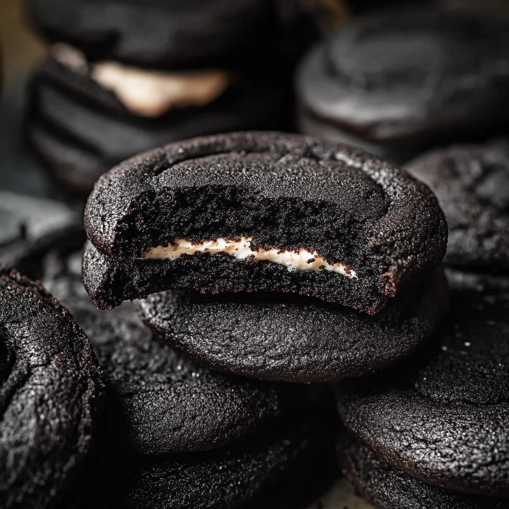 Black Velvet Cheesecake Cookies