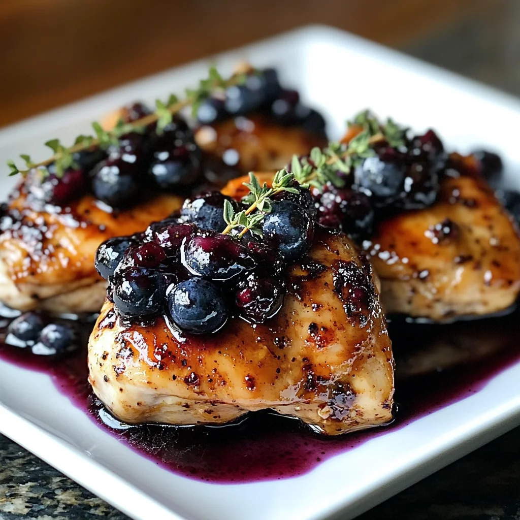 Blueberry Thyme Chicken
