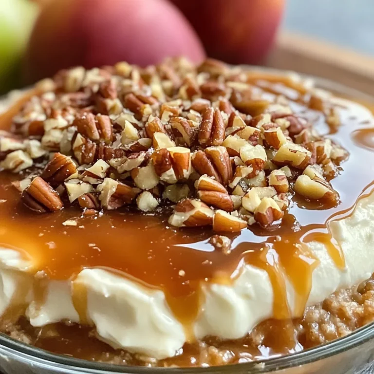 Caramel apple cheesecake dip recipe