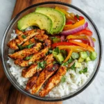 Chicken Fajita Meal Prep Bowls