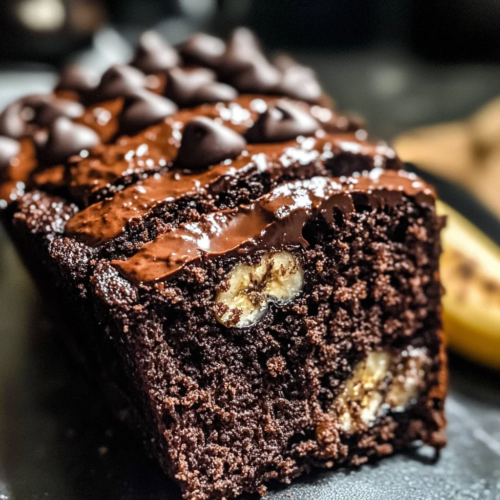 Chocolate Espresso Banana Bread