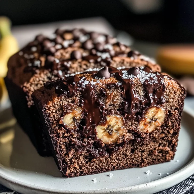 Chocolate Espresso Banana Bread