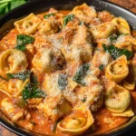 CrockPot Chicken Tortellini