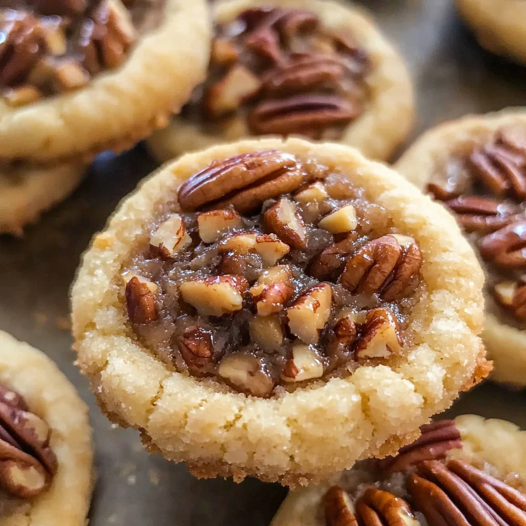 Crumbl pecan pie cookies