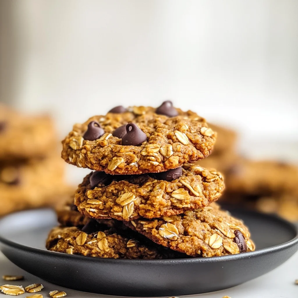 Healthy Pumpkin Oat Cookies