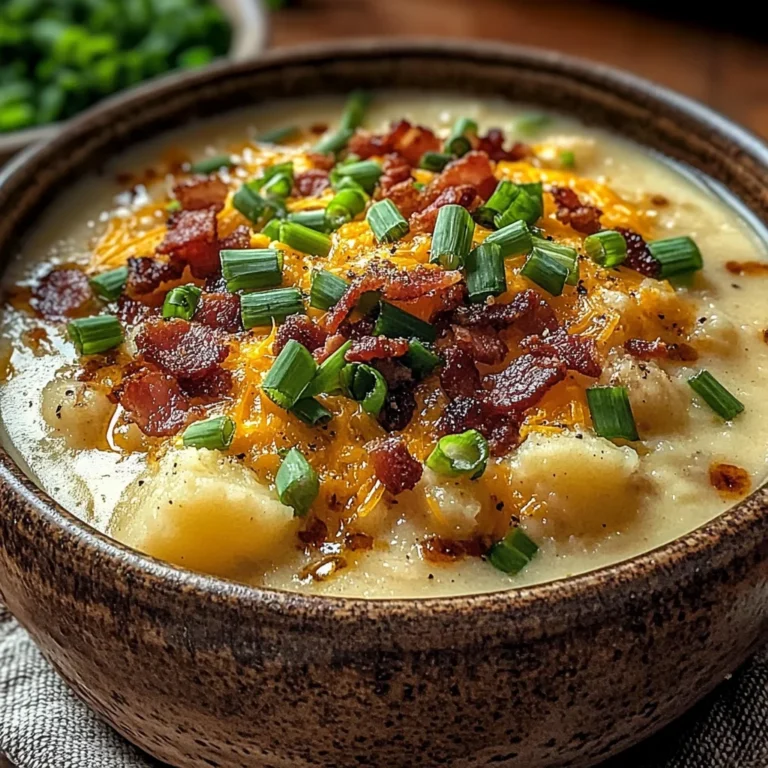 Loaded Baked Potato Soup