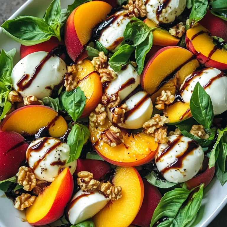 Millionaire Peach Salad