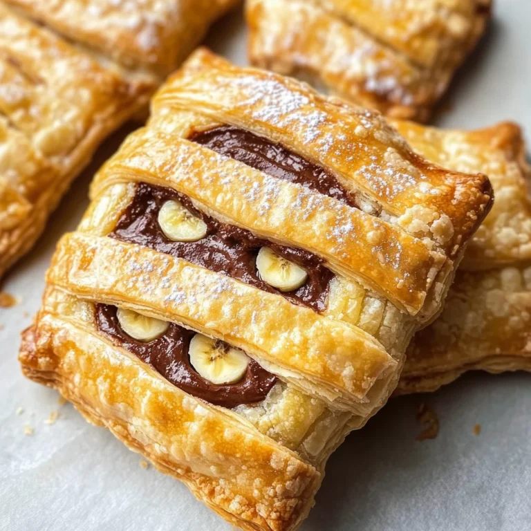 Nutella Mummy Hand Pies