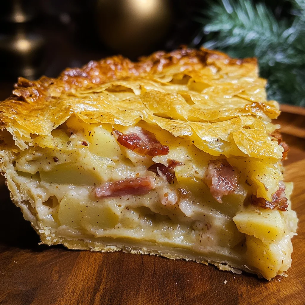 Potato Turkey Turkey Turkey Bacon Pie