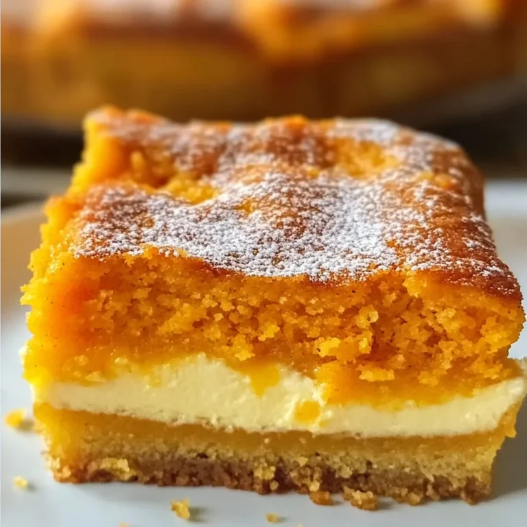 Pumpkin Gooey Butter Cake Recipe