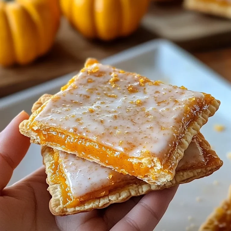 Pumpkin Pie Pop Tarts