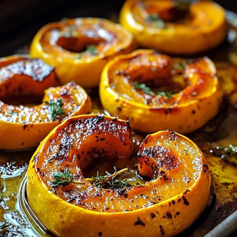 Roasted Delicata Squash