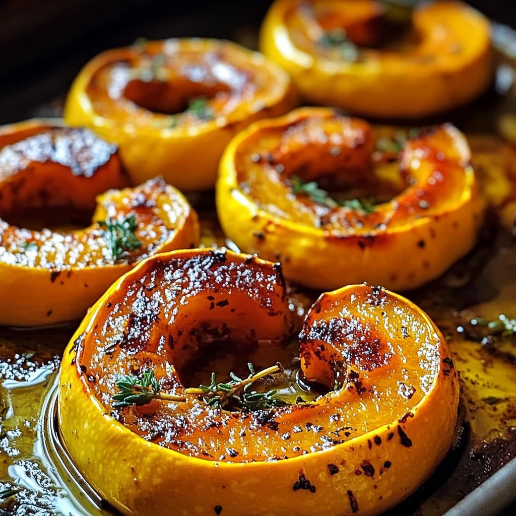 Roasted Delicata Squash