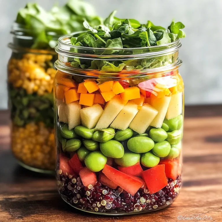 Six Healthy Mason Jar Salads
