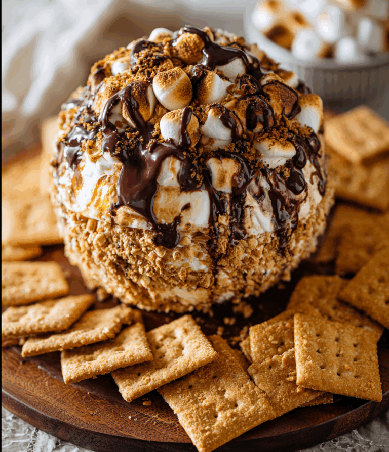 S’MORES CHEESE BALL