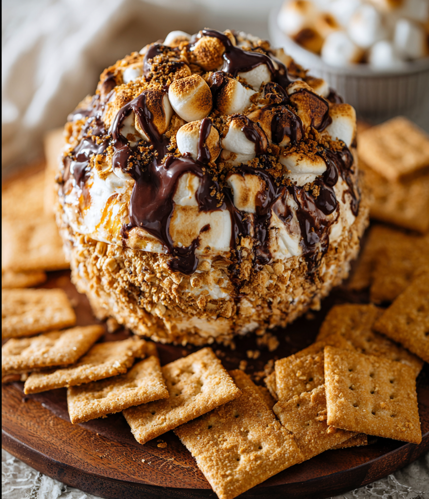 S’MORES CHEESE BALL
