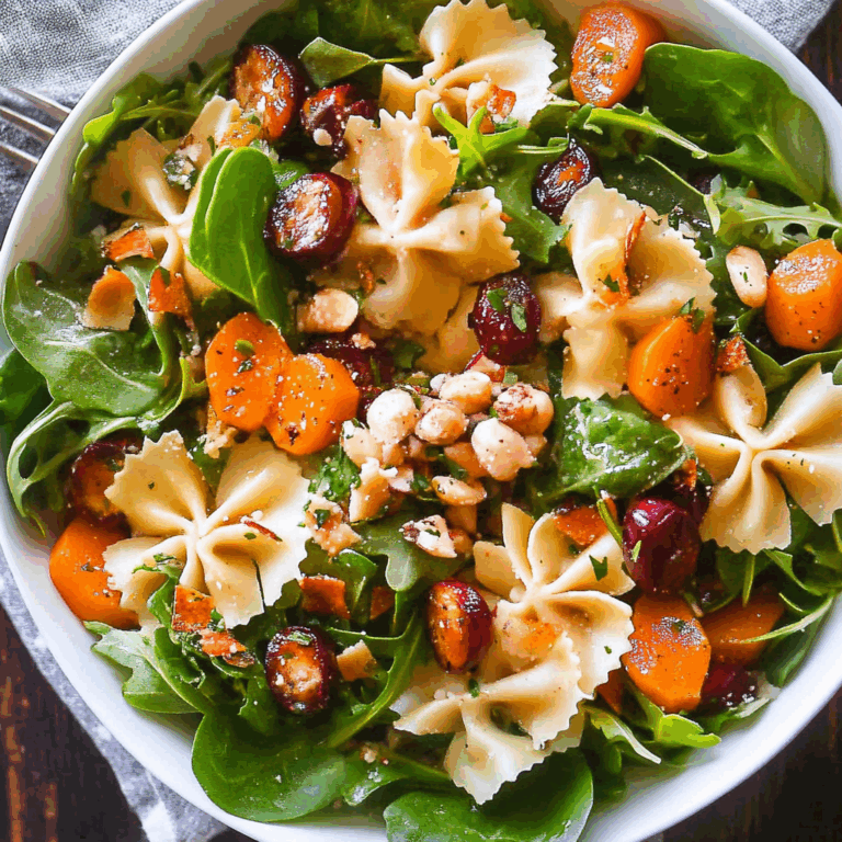 Fall Salad with Maple-Lime Dressing